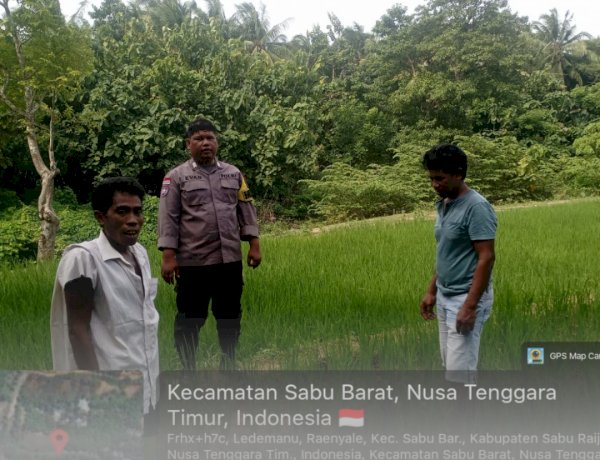 Bhabinkamtibmas Desa Nadawawi dan Raenyale Laksanakan Sambang dan Himbauan Kamtibmas