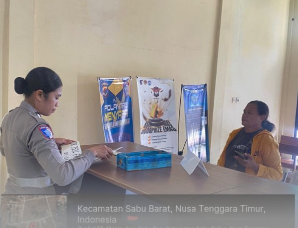 Pelayanan SAMSAT Polres Sabu Raijua Berjalan Lancar dan Profesional