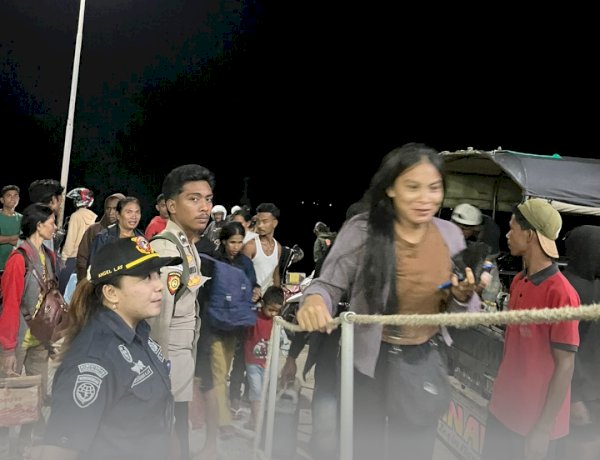 Pengamanan Aktivitas Transportasi Laut di Pelabuhan Biu Sabu Timur Berjalan Lancar