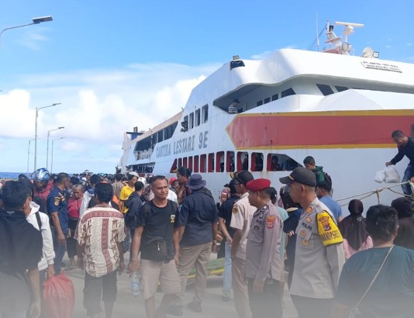 Pengamanan Aktivitas Transportasi Laut di Pelabuhan Seba Sabu Barat Berjalan Lancar