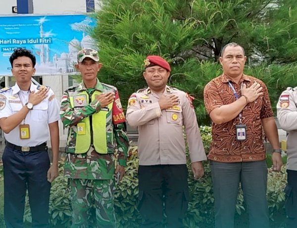 Pengamanan Idul Fitri di Bandara Tardamu Seba Berjalan Lancar