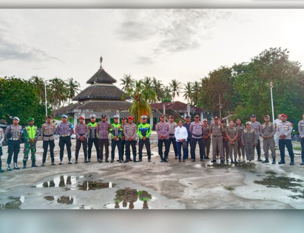 Polres Sabu Raijua melaksanakan kegiatan pengamanan Shalat Idul Fitri 1447 H di Masjid An-Nur Seba