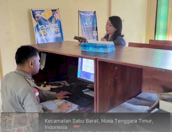 Pelayanan SAMSAT Polres Sabu Raijua Berjalan Lancar dan Profesional