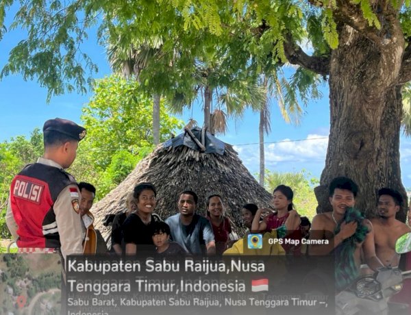 Unit Turjawali Sat Samapta Polres Sabu Raijua Gelar Patroli Perintis Presisi di Sabu Tengah, Menia, dan Daigama