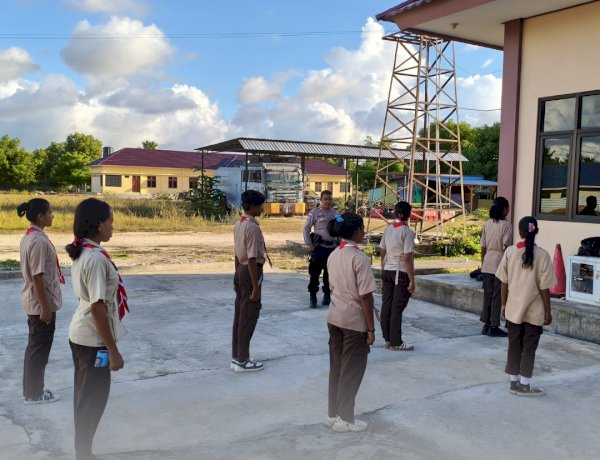 Sat Binmas Polres Sabu Raijua Latih 15 Anggota Saka Bhayangkara, Fokus pada Tibmas dan Lalu Lintas
