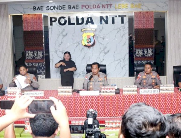 Kapolda NTT Pimpin Langsung Konferensi Pers, Jaringan Rokok Ilegal Internasional di Perbatasan RI-RDTL Berhasil Dibongkar