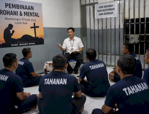 Sentuhan Empati untuk Sesama, Depag Kab. Sabu Raijua dan Polres Sabu Raijua Hadirkan Binrohtal bagi Tahanan