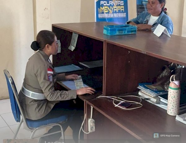 Pelayanan SAMSAT Polres Sabu Raijua Berjalan Lancar dan Profesional