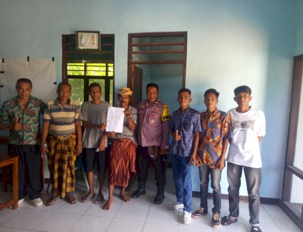Saat warga berselisih karena ternak, Bhabinkamtibmas Hadir Menyatukan Lewat Jalan Kekeluargaan