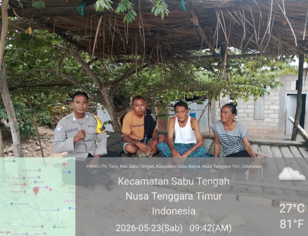Polri Hadir Hingga Pelosok Desa, Bhabinkamtibmas Ajak Warga Waspada Hantavirus dan Jaga Kamtibmas