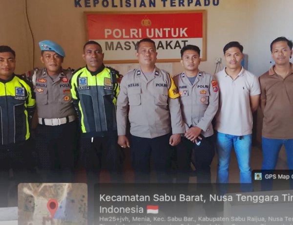 Serah Terima Tugas Jaga, Wujud Kesiapsiagaan Personel Polres Sabu Raijua dalam Pelayanan Masyarakat.