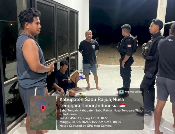 Cegah Gangguan Kamtibmas, Patroli Presisi Sat Samapta Sambangi PLTS Sabu Tengah