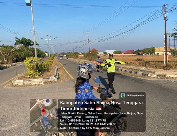 Strong Point Pagi Satlantas Sabu Raijua, Wujud Nyata Pelayanan Prima kepada Masyarakat