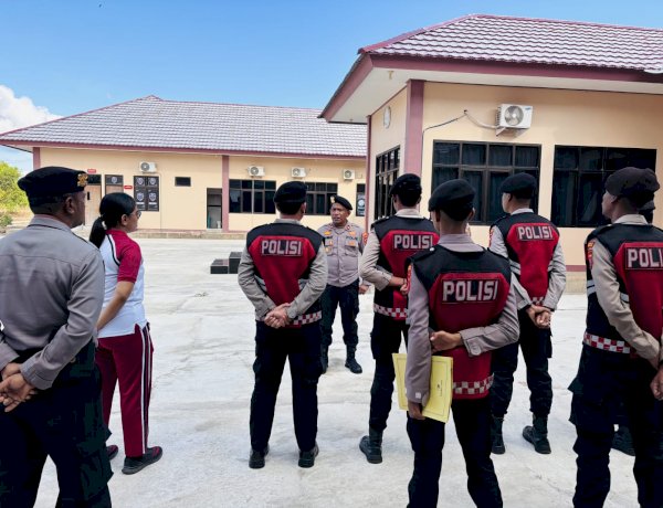 Kasat Samapta Berikan Arahan kepada Personel, Tekankan Disiplin dan Profesionalisme dalam Bertugas