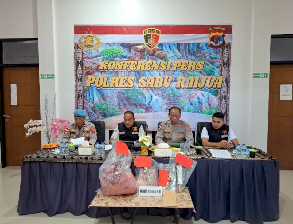 Pembunuhan, Penganiayaan, dan Pemerkosaan Terungkap, Polres Sabu Raijua Beberkan 3 Kasus Menonjol Semester I 2026