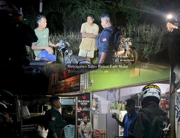 Respon Keluhan Warga Soal Pencurian Ternak, Patroli Presisi Polres Sabu Raijua Intensifkan Pengawasan Kamtibmas
