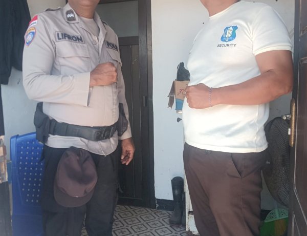 Sat Binmas Polres Sabu Raijua Sambangi Satpam, Perkuat Sinergi dan Tingkatkan Kewaspadaan Kamtibmas