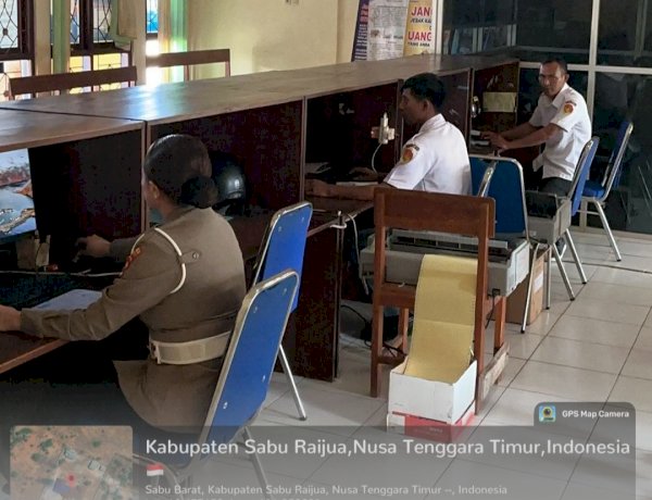 Pelayanan SAMSAT Polres Sabu Raijua Berjalan Lancar dan Profesional