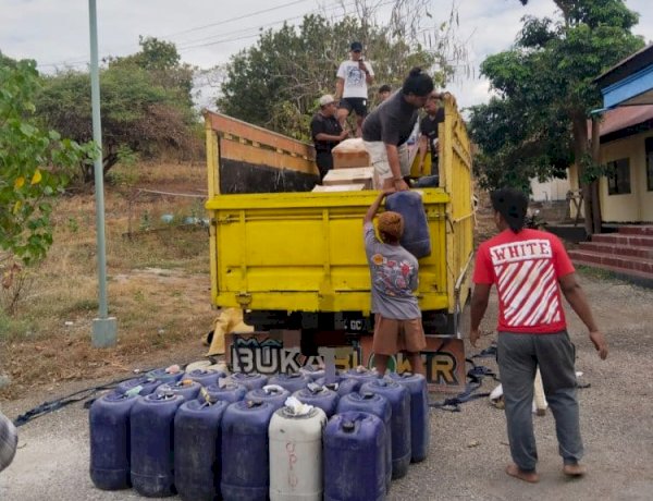 Ditpolairud Polda NTT Gagalkan Dugaan Penyelundupan Minyak Tanah ke Rote Ndao