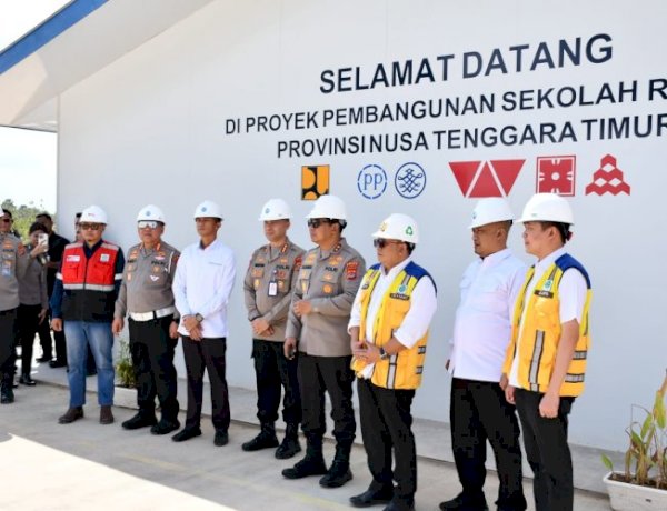 Kapolda NTT Tinjau Pembangunan Sekolah Rakyat, Wujud Dukungan terhadap Peningkatan Akses Pendidikan