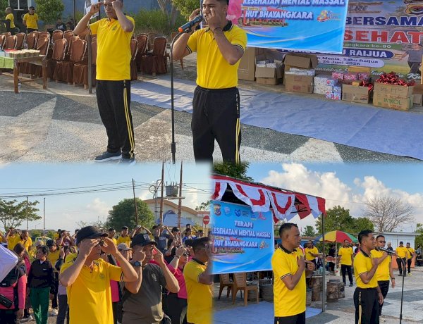 Pulihkan Emosi dan Perkuat Mental Personel, Polres Sabu Raijua Gelar Terapi USEFT