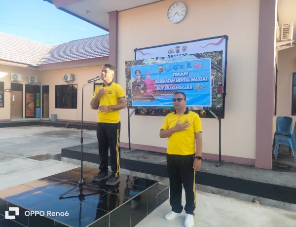 Mental Sehat, Kinerja Meningkat: Personel Polres Sabu Raijua laksanakan Terapi USEFT
