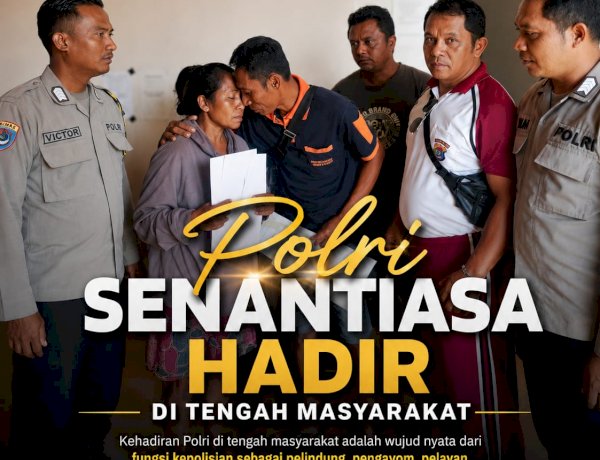 Sentuhan Humanis Bhabinkamtibmas, Perselisihan Warga Desa Eimadake Berakhir Damai Melalui Problem Solving