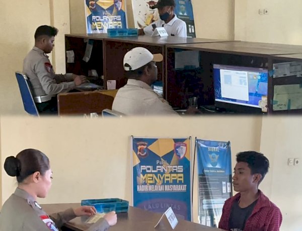 Pelayanan Prima Tanpa Henti, Satlantas Polres Sabu Raijua Optimalkan Layanan Samsat bagi Masyarakat