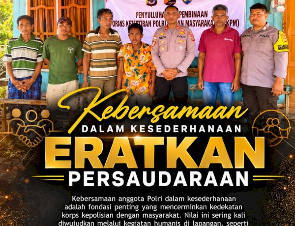 FKPM Jadi Jembatan Polri dan Masyarakat, Sat Binmas Polres Sabu Raijua Tingkatkan Sinergi di Desa Raenyale