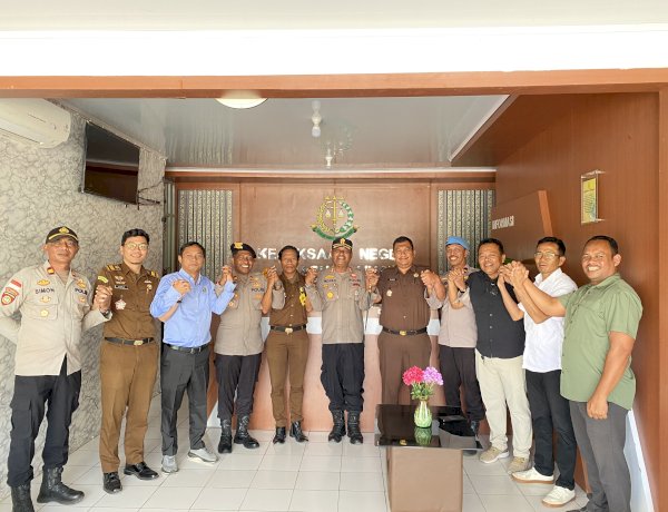 Kapolres Sabu Raijua dan Kejaksaan Negeri Sabu Raijua Perkuat Sinergitas Penegakan Hukum, Pastikan Soliditas Institusi