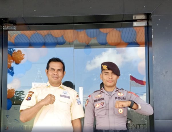 Personel Pamobvit Polres Sabu Raijua Amankan Aktivitas Perbankan, Situasi Tetap Kondusif