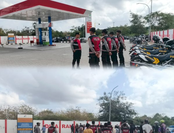 Patroli Perintis Presisi Sat Samapta Polres Sabu Raijua Pantau Ketersediaan BBM, Jaga Kamtibmas Tetap Kondusif