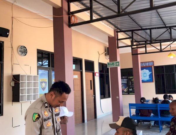 Cegah Dini Gangguan Kesehatan, Sidokkes Polres Sabu Raijua Rutin Periksa Kondisi Personel