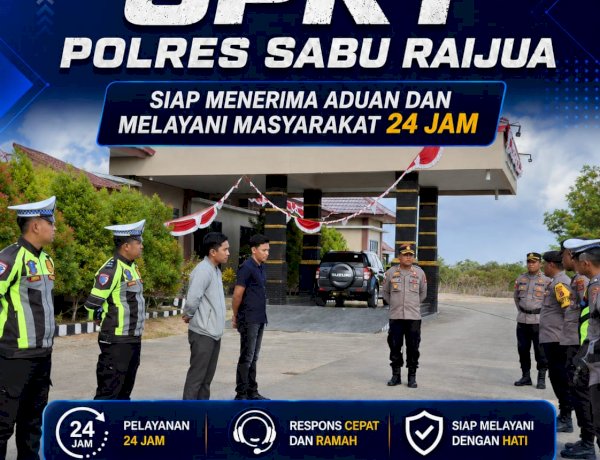 Kapolres Sabu Raijua Berikan Arahan kepada Personel Piket Fungsi, Tekankan Kedisiplinan dan Pelayanan Prima