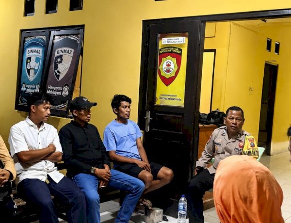Tak Butuh Waktu Lama, Polsek Hawu Mehara Ungkap Aksi Pelemparan Mobil di Lihaba