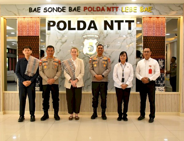 Perkuat Hubungan Bilateral, Polda NTT Terima Kunjungan Konsul Inggris