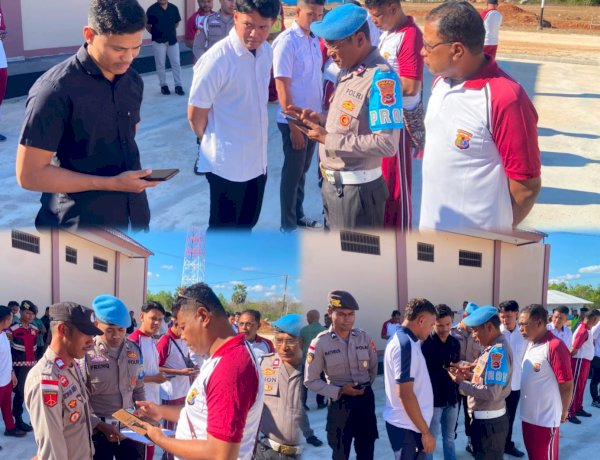 Cegah Judi Online, Provost Polres Sabu Raijua Periksa Ponsel Personel