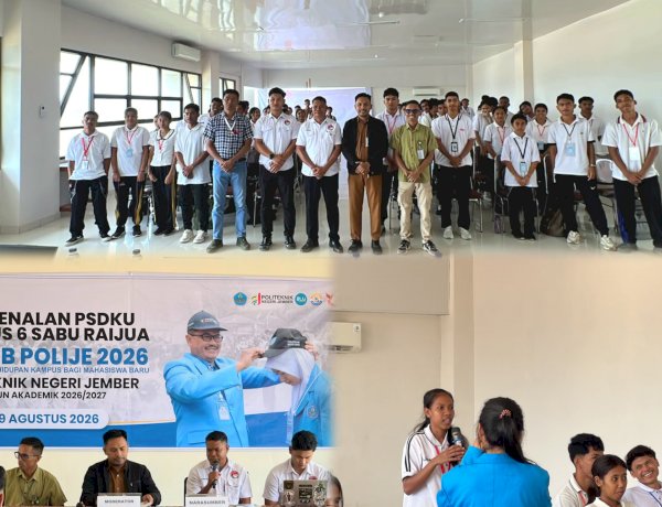 Bangun Kampus Aman dan Sehat, Polres Sabu Raijua Gelar Sosialisasi Anti Narkoba di PKKMB Polije   