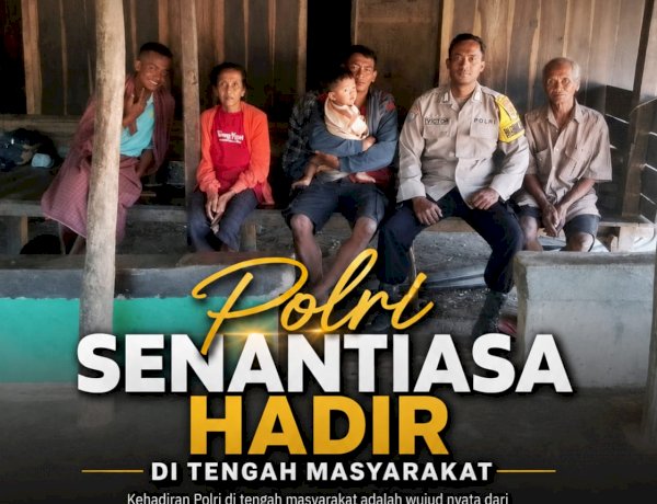 Bhabinkamtibmas Sambangi Warga Desa Tada, Ingatkan Bahaya Hantavirus dan Cegah Karhutla