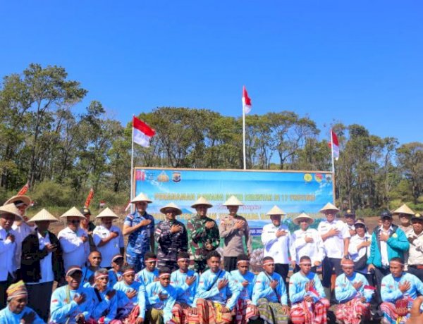 Polda NTT Dorong Ketahanan Pangan Melalui Penanaman Bawang Outih Serentak 