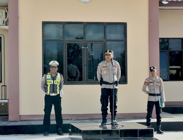 Jelang Aksi Damai di Jakarta, Polres Sabu Raijua Gelar Apel Siaga I