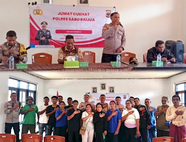 Polisi Datang, Warga Bicara: Jumat Curhat di Roboaba Jadi Ruang Cari Solusi Bersama