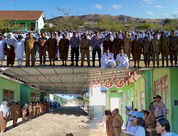 470 Pelajar SMA Negeri 1 Liae Dapat Edukasi Kamtibmas dari Polisi