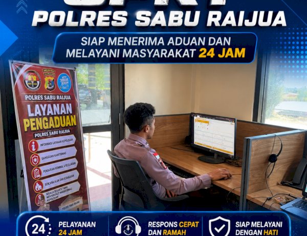 SPKT Polres Sabu Raijua Siap Melayani Masyarakat 24 Jam