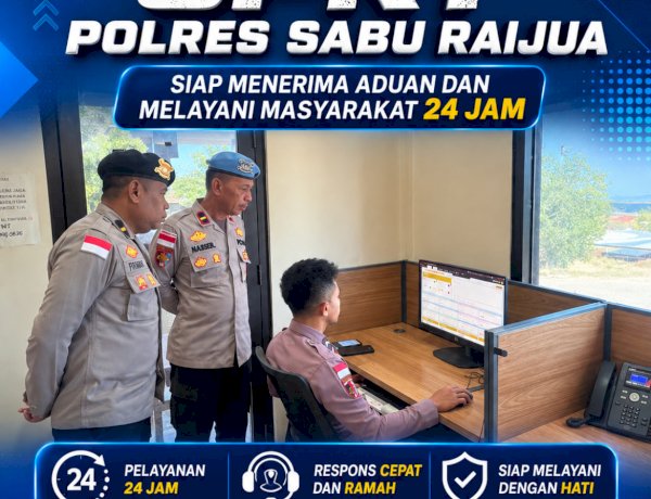 SPKT Polres Sabu Raijua Siap Berikan Pelayanan dan Respons Cepat 24 Jam kepada Masyarakat