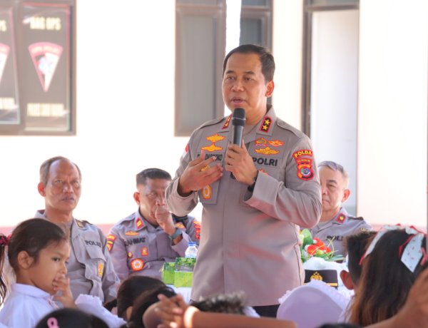Bertugas di Pulau 3T, Kapolda NTT Hadir Beri Perhatian dan Penguatan kepada Personel Polres Sabu Raijua
