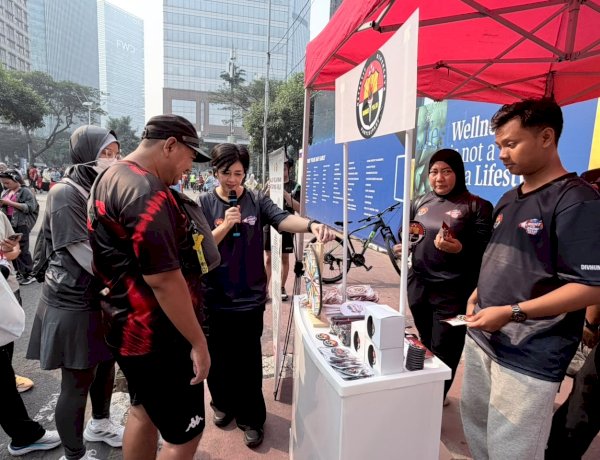 Game Spin Wheel Berhadiah Ramaikan Sosialisasi Hak untuk Tahu di CFD Jakarta