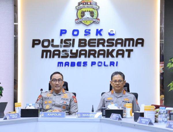 *Polri Resmikan Logo dan Posko Polisi Bersama Masyarakat, Perkuat Arah Pelayanan Publik*