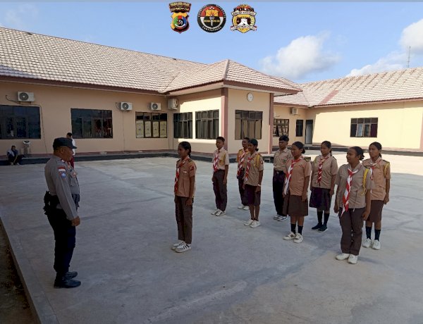 Asah Disiplin dan Ketangkasan, Saka Bhayangkara Sabu Raijua Dibekali Bela Diri Polri