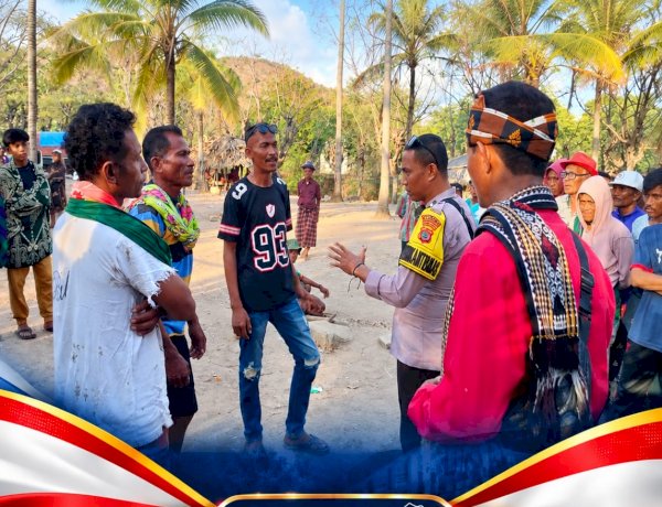 Rangkul Pemuda, Cegah Gangguan Kamtibmas! Bhabinkamtibmas Wadumaddi Ajak Warga Jauhi Pelanggaran Hukum